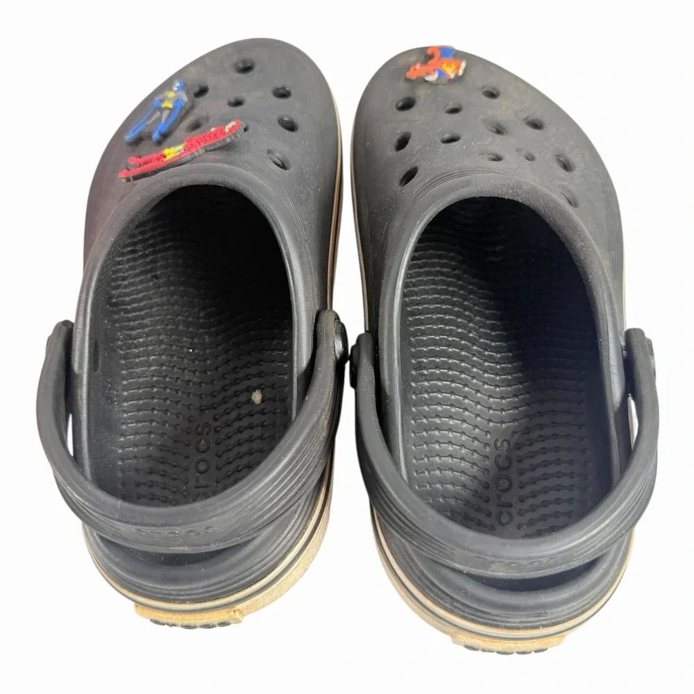 Crocs‎ Bayaband Clog Black with Jibbits Size 12Y